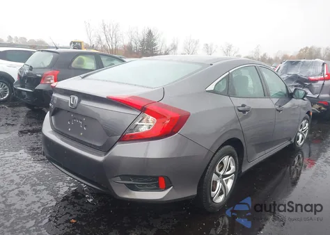 2018 Honda Civic Lx из США, поврежденный, VIN 19XFC2F5XJE014335